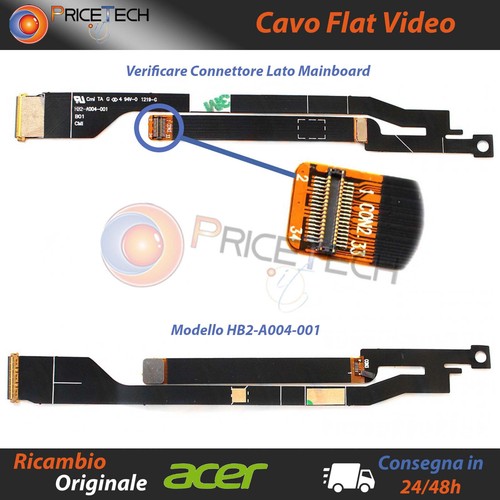 Cavo flat lcd acer aspire - flat,